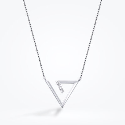 0.05 Karat Pırlanta Trend Kolye - Baroni Diamond