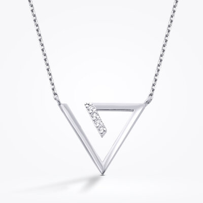 0.05 Karat Pırlanta Trend Kolye - Baroni Diamond (1)
