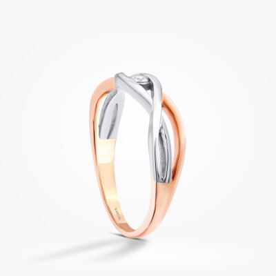 0.05 Karat Pırlanta Trend Yüzük - Baroni Diamond (1)