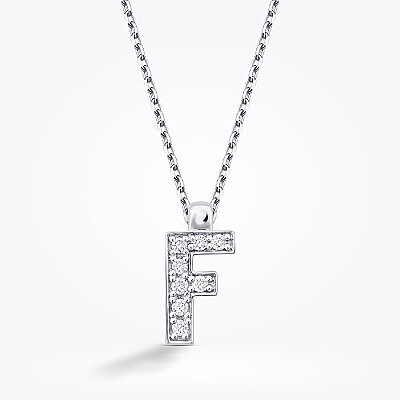 0.08 Karat Pırlanta F Harf Kolye - Baroni Diamond (1)