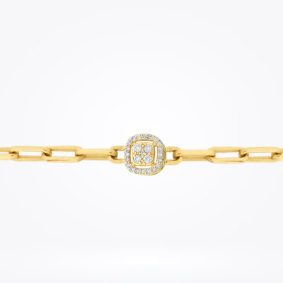 0.12 Karat Pırlanta Yuvarlak Taşlı Bileklik - Baroni Diamond (1)