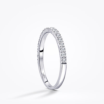 0.15 Karat Pırlanta Yarımtur Yüzük - Baroni Diamond (1)