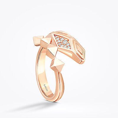 0.17 Karat Pırlanta Yılan Trend Yüzük - Baroni Diamond (1)
