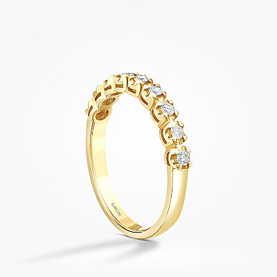 0.20 karat Pırlanta Yarımtur Yüzük - Baroni Diamond (1)