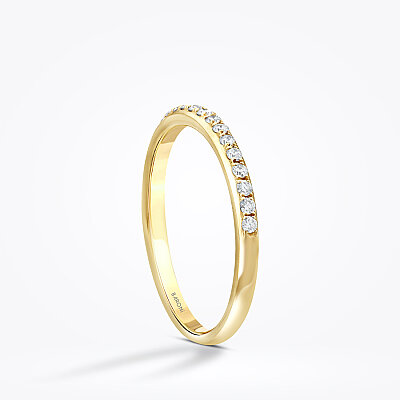 0.20 karat Pırlanta Yarımtur Yüzük - Baroni Diamond (1)