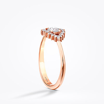 0.24 Karat Pırlanta Elmas Taşlı Trend Yüzük - Baroni Diamond (1)