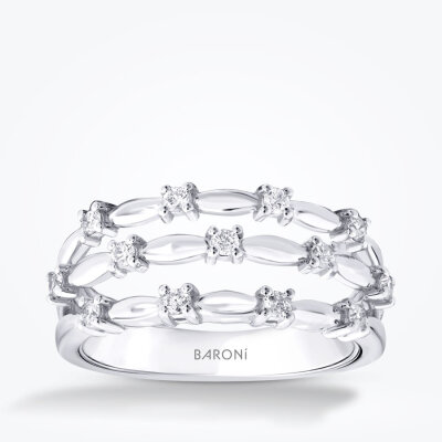 0.24 Karat Pırlanta Trend Yüzük - Baroni Diamond