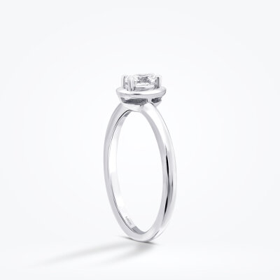 0.26 Karat Pırlanta Oval Tektaş Yüzük - Baroni Diamond (1)