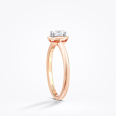 0.26 Karat Pırlanta Oval Tektaş Yüzük - Baroni Diamond (1)