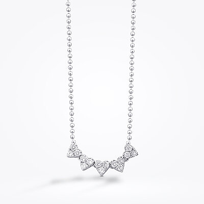 0.32 Karat Pırlanta Kalp Kolye - Baroni Diamond