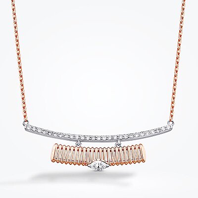 0.32 Karat Pırlanta Trend Kolye - Baroni Diamond (1)