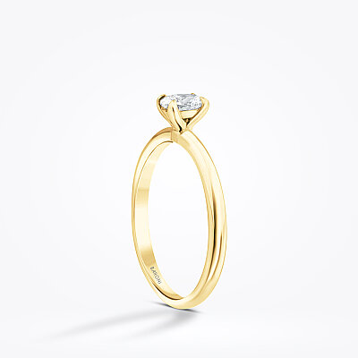 0.40 Karat Pırlanta Oval Tektaş Yüzük - Baroni Diamond (1)