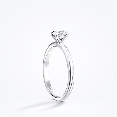 0.40 Karat Pırlanta Oval Tektaş Yüzük - Baroni Diamond (1)