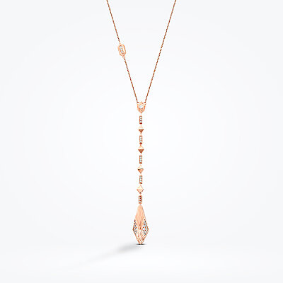 0.40 Karat Pırlanta Yılan Trend Kolye - Baroni Diamond