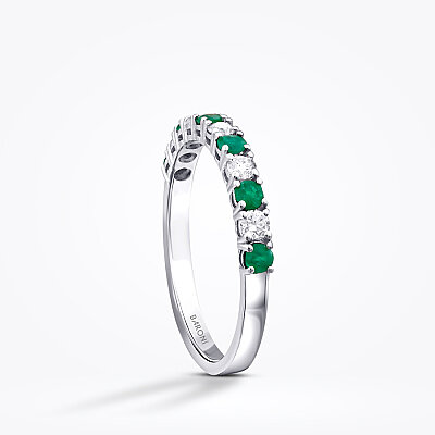 0.49 Karat Pırlanta Zümrüt Yüzük - Baroni Diamond (1)