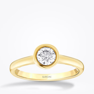 0.50 Karat Pırlanta Tektaş Yüzük - Baroni Diamond