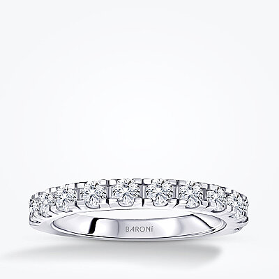 0.50 Karat Pırlanta Yarımtur Yüzük - Baroni Diamond