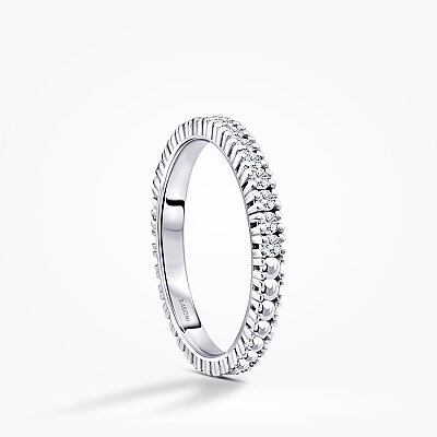 0.50 Karat Pırlanta Yarımtur Yüzük - Baroni Diamond (1)
