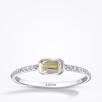 0.52 Karat Pırlanta Fancy Yüzük - Baroni Diamond