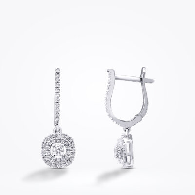 0.52 Karat Pırlanta Trend Küpe - Baroni Diamond