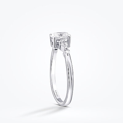 0.55 Karat Pırlanta Oval Tektaş Yüzük - Baroni Diamond (1)