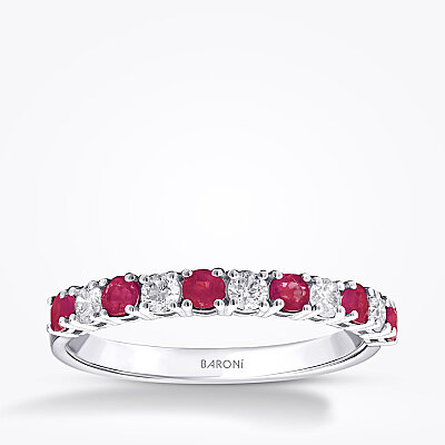 0.57 Karat Pırlanta Yakut Yüzük - Baroni Diamond