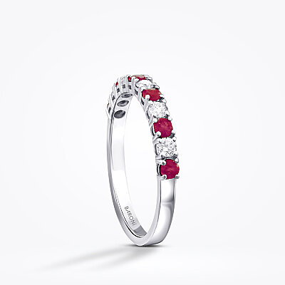 0.57 Karat Pırlanta Yakut Yüzük - Baroni Diamond (1)