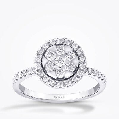 0.59 Karat Pırlanta Trend Yüzük - Baroni Diamond