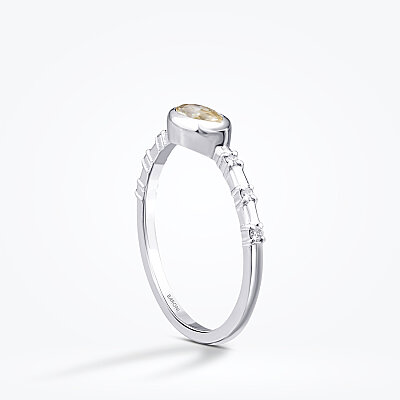 0.62 Karat Pırlanta Fancy Yüzük - Baroni Diamond (1)