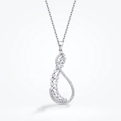 0.66 Karat Pırlanta Trend Kolye - Baroni Diamond (1)
