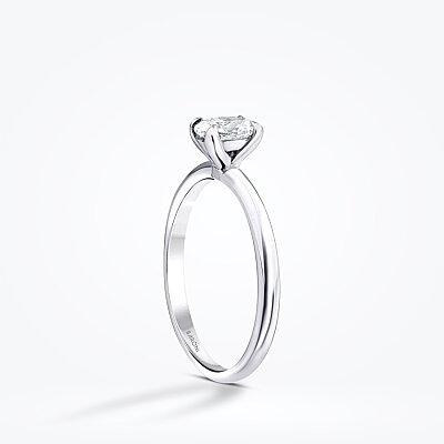 0.70 Karat Pırlanta Oval Tektaş Yüzük - Baroni Diamond (1)