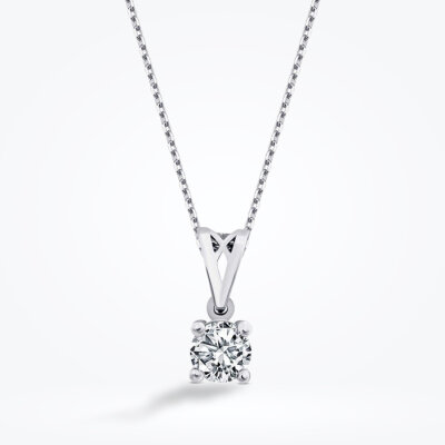 0.70 Karat Pırlanta Tektaş Kolye - Baroni Diamond