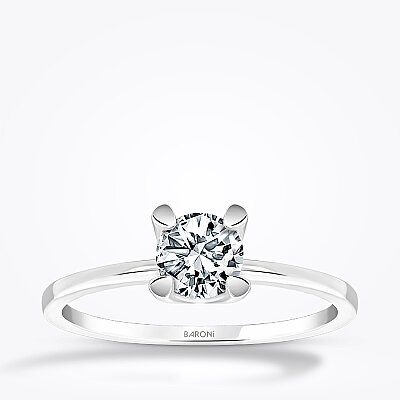 0.70 Karat Pırlanta Tektaş Yüzük - Baroni Diamond
