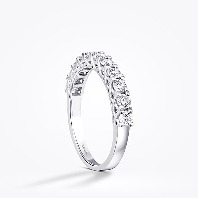 0.70 Karat Pırlanta Yarımtur Yüzük - Baroni Diamond (1)