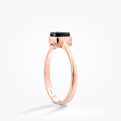 0.02 Karat Pırlanta Damla Trend Yüzük - Baroni Diamond (1)