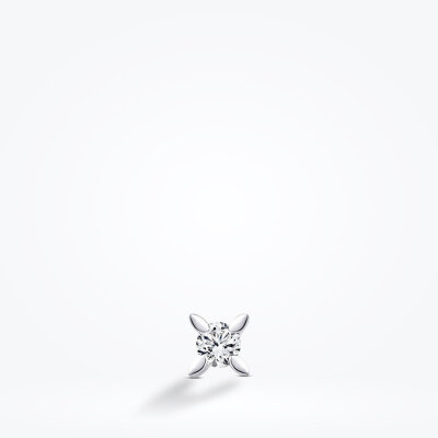 0.05 Karat Pırlanta Erkek Küpe - Baroni Diamond