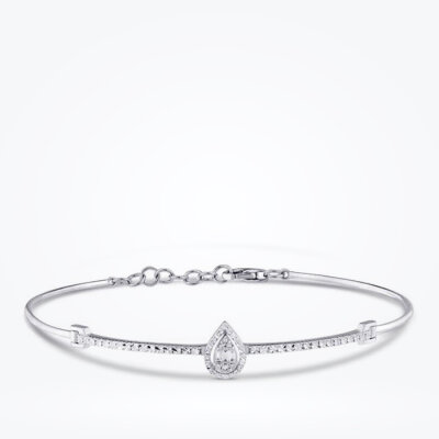 0.06 Karat Pırlanta Baget Bileklik - Baroni Diamond