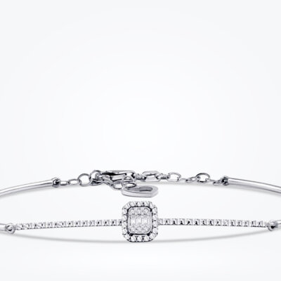 0.06 Karat Pırlanta Baget Bileklik - Baroni Diamond (1)