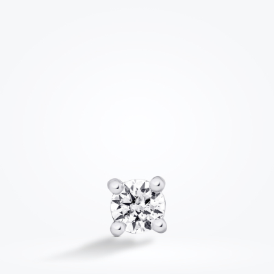 0.06 Karat Pırlanta Tektaş Tragus Piercing - Baroni Diamond