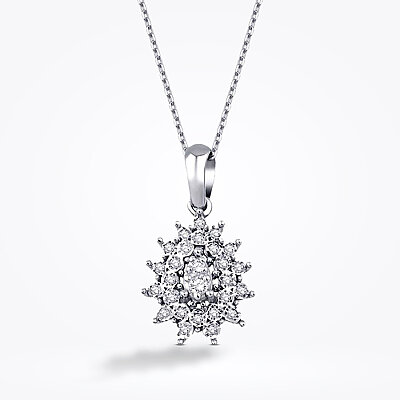 0.09 Karat Pırlanta Trend Kolye - Baroni Diamond