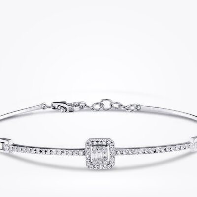 0.10 Karat Pırlanta Baget Kelepçe - Baroni Diamond (1)