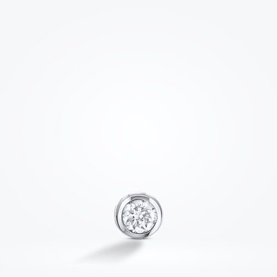 0.10 Karat Pırlanta Erkek Küpe - Baroni Diamond