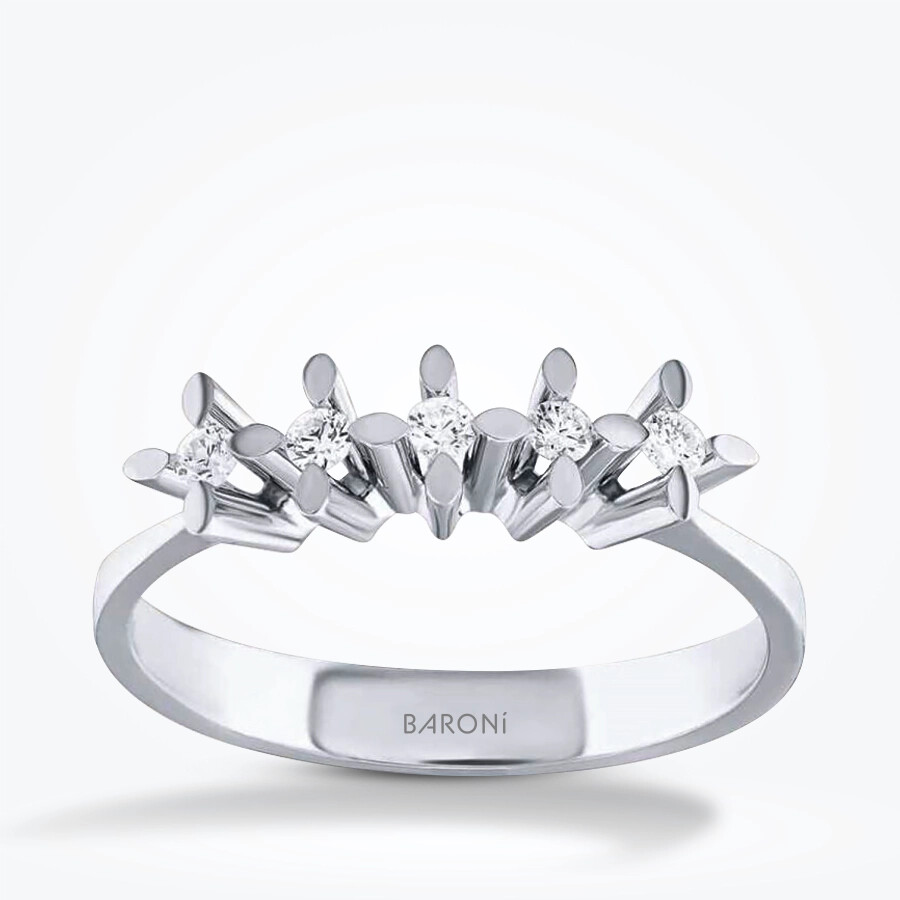 0.15 Karat Pırlanta Beştaş Yüzük - Baroni Diamond