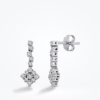 0.16 Karat Pırlanta Trend Küpe - Baroni Diamond