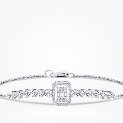 0.17 Karat Pırlanta Baget Bileklik - Baroni Diamond (1)