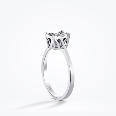 0.17 Karat Pırlanta Baget Yüzük - Baroni Diamond (1)