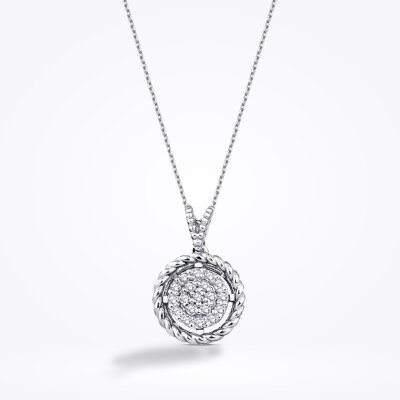 0.17 Karat Pırlanta Trend Kolye - Baroni Diamond (1)