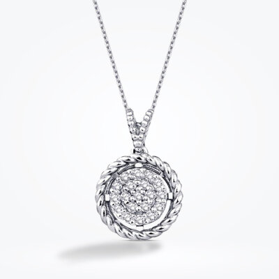 0.17 Karat Pırlanta Trend Kolye - Baroni Diamond