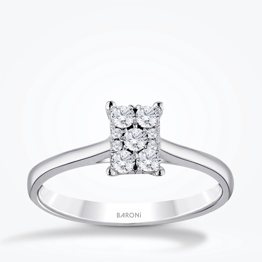 0.18 Karat Pırlanta Yüzük - Baroni Diamond