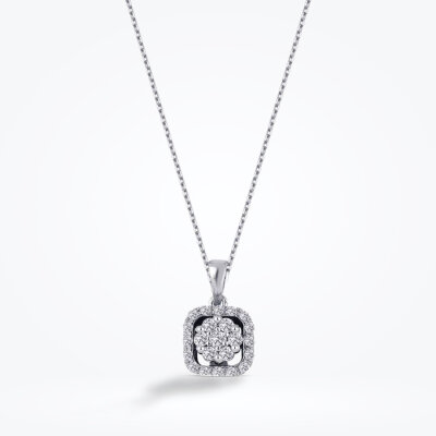 0.19 Karat Pırlanta Trend Kolye - Baroni Diamond (1)